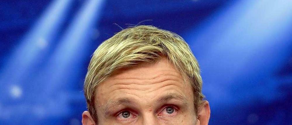 Von jetzt an selbstbewusst. Bayers Trainer Sami Hyypiä will seine Profis gegen PSG bis ans Limit treiben.