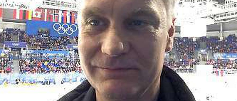 Claus Vetter, unser Mann in Sotschi.