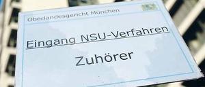 Der NSU-Prozess in München stößt auf breites öffentliches Interesse. 