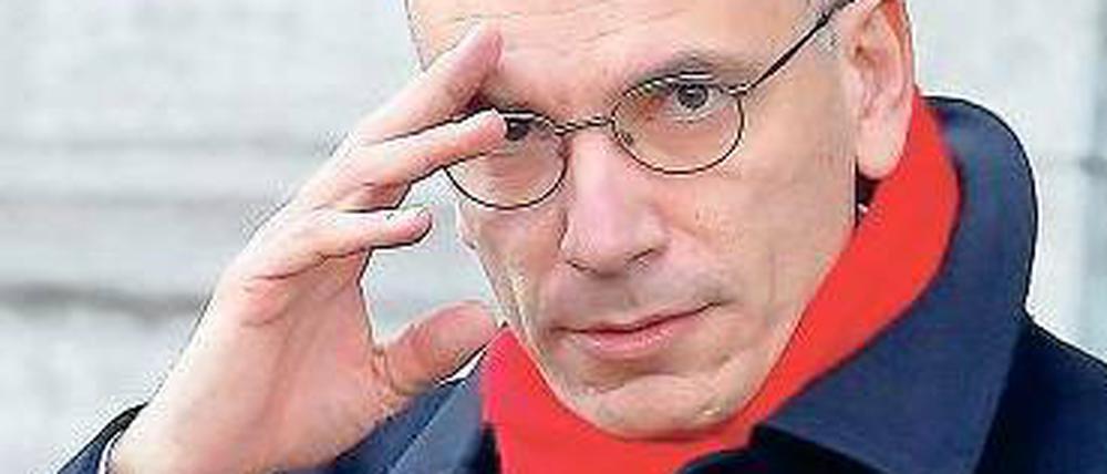 Statt Wahl zum Quirinal: Enrico Letta war als Nachfolger Mario Montis bereits der zweite Premier, der nicht die Wahl des Volkes, sondern des Staatspräsidenten Napolitano war. Am Freitag reichte er dort, im Quirinalspalast in Rom, den Rücktritt ein. 