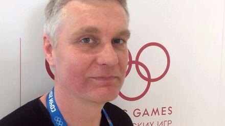 Unser Olympia-Reporter Claus Vetter.