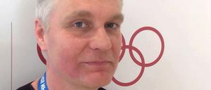 Unser Olympia-Reporter Claus Vetter.