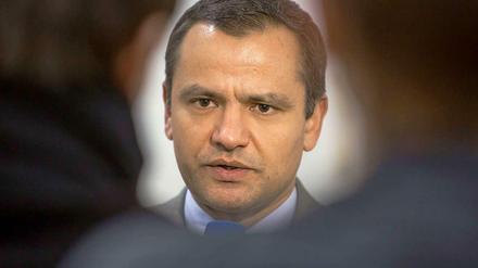 Unter Verdacht: der kürzlich zurückgetretene Bundestagsabgeordnete Sebastian Edathy (SPD).