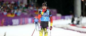 Simon Schempp ist am Ende der Strecke enttäuscht .