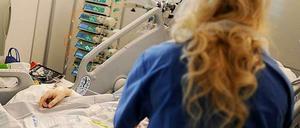 Auf der Intensivstation.