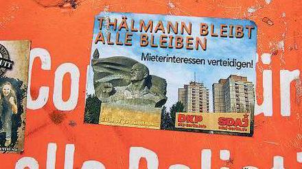 Die Anwohner freuen sich über den Denkmalschutz für den Ernst-Thälmann-Park.