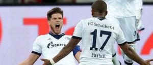 Schrei, wenn Du kannst. Und Klaas-Jan Huntelaar konnte das nach seinem Tor zum 2:1 guten Gewissens tun.