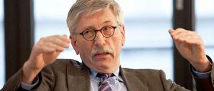 So geht es nicht. Der streitbare Thilo Sarrazin sagt gern seine Meinung.