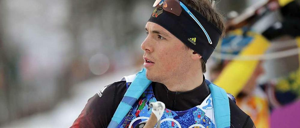 Im Zielsprint zog Schempp gegen den russischen Schlussläufer Anton Schipulin den Kürzeren.