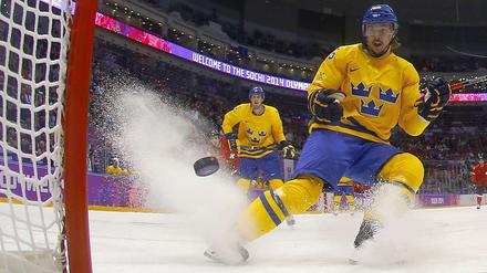 Hinten und vorne stark. Schwedens Topverteidiger Erik Karlsson. 