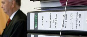 Die Prozesse im Fall Kirch ziehen sich hin.