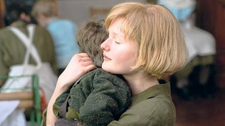 Die junge Philomena im Film (gespielt von Sophie Kennedy Clark).