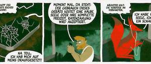 Tod auf Raten. Eine Seite aus Michael Meiers "Das Inferno".