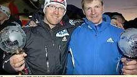 Manual Machata (l.) und Alexander Subkow.