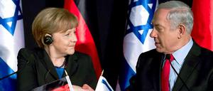Partner trotz allem: Angela Merkel und Benjamin Netanjahu.