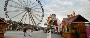 Der Zentrale Festplatz, hier mit Fest und nicht mit einem Wohnquartier.