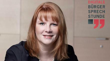 CDU-Bundestagsabgeordnete aus Neukölln, Christina Schwarzer. Sie ist am Mittwoch, 26. Februar um 18 Uhr zu Gast in der digitalen Bürgersprechstunde von politik-digital.de und Tagesspiegel.de