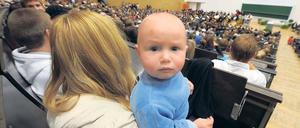 Mama macht den Master – und manchmal muss der Nachwuchs eben mit. Familienfreundlichkeit ist ein Pluspunkt im Wettbewerb um kluge Köpfe.