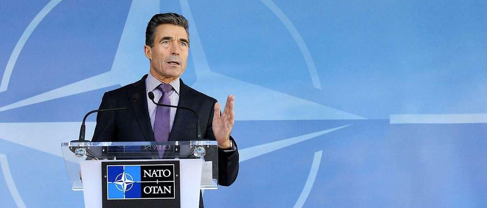 Nato-Generalsekretär Anders Fogh Rasmussen