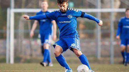 Mann des Tages: Zehlendorfs Arber Shuleta.