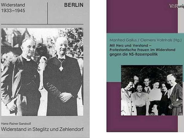 Bücher zum Widerstand.