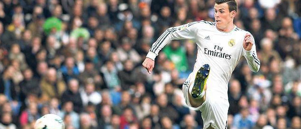 Schnell und teuer: Gareth Bale, Real Madrids kostspieliger Stürmer aus Wales.