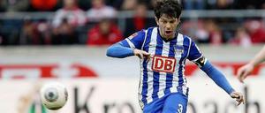Lewan Kobiaschwili führt Hertha heute als Kapitän an
