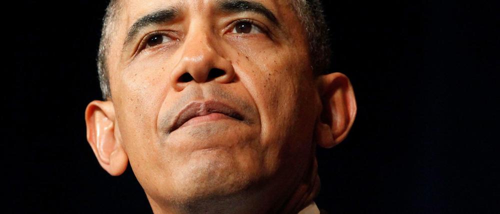 US-Präsident Barack Obama wirkt in der Krim-Krise etwas ratlos.