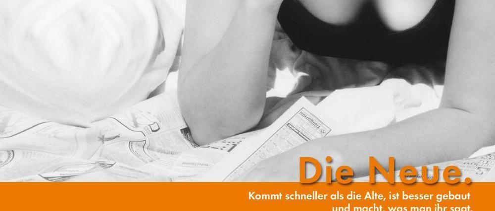 Gewagte Werbung.