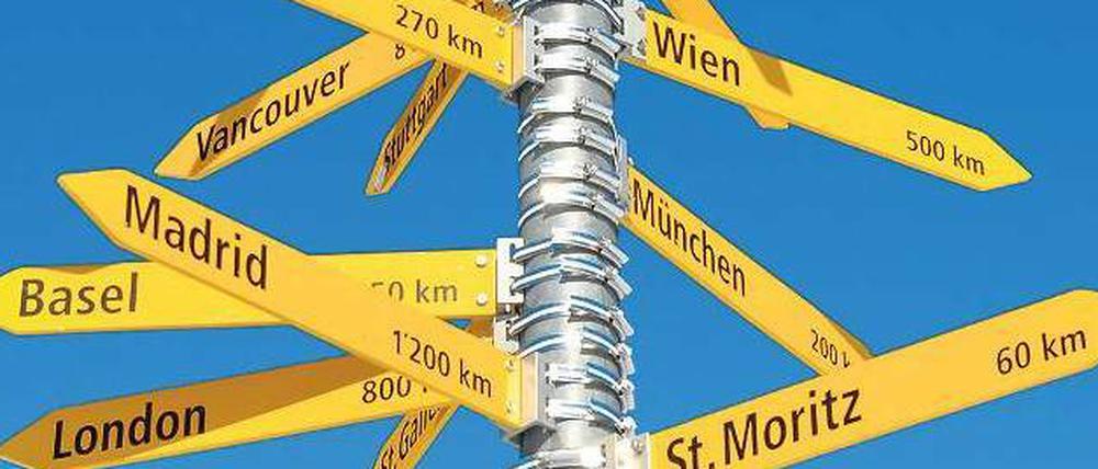 Städtereisen waren mit einem Anteil von 19 Prozent im vergangenen Jahr die Nummer eins beim Urlaub im Inland, auch viele Auslandsziele sind beliebt.