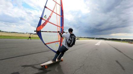 Freie Fahrt. Die große Freifläche auf dem Tempelhofer Feld soll auf jeden Fall erhalten bleiben.