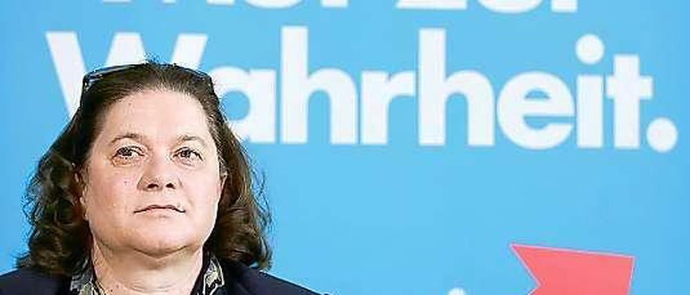 Dagmar Metzger, bisher Pressesprecherin der AfD.