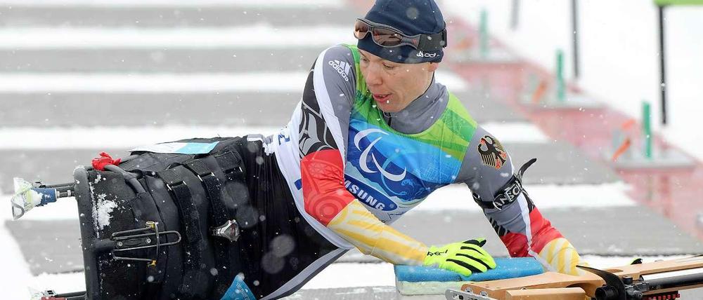 Biathletin Andrea Eskau geht bei den Paralympics auf Medaillenjagd
