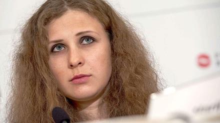 Maria Aljochina, Mitglied der kremlkritischen Band "Pussy Riot".