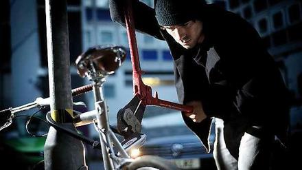 Langfinger-Hauptstadt Berlin: Jedes Jahr verschwinden mehr als 26 000 Fahrräder.