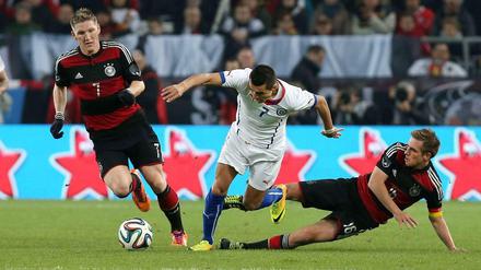 Beim Testspiel gegen Chile präsentierten sich die Deutschen matt, geradezu hilflos.