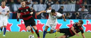Beim Testspiel gegen Chile präsentierten sich die Deutschen matt, geradezu hilflos.