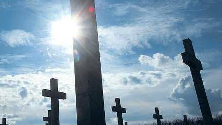 Der Friedhof von Vukovar.