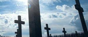 Der Friedhof von Vukovar.