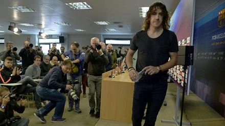 Puyol ließ die Haare wachsen und war immer 111 Prozent Sportsmann.