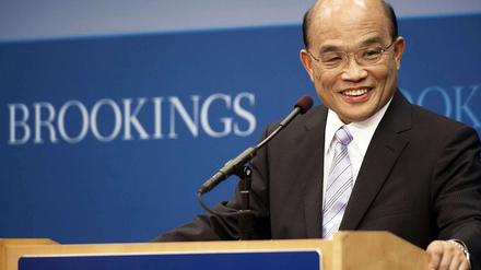 Su Tseng-chang (66) ist Vorsitzender der taiwanischen Oppositionspartei DPP. Von 2006 bis 2007 war er Premierminister Taiwans.