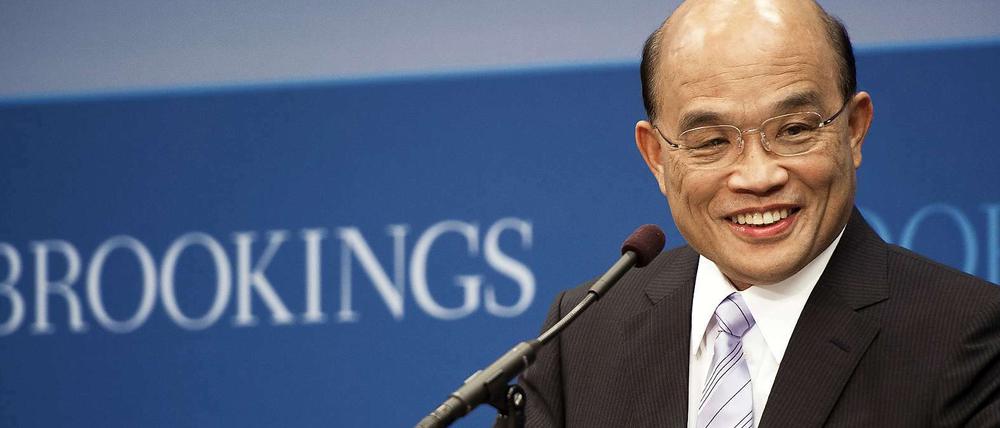 Su Tseng-chang (66) ist Vorsitzender der taiwanischen Oppositionspartei DPP. Von 2006 bis 2007 war er Premierminister Taiwans.