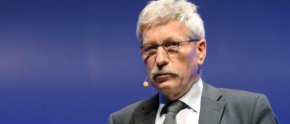 Buchautor und Ex-Finanzsenator Berlins: Thilo Sarrazin.