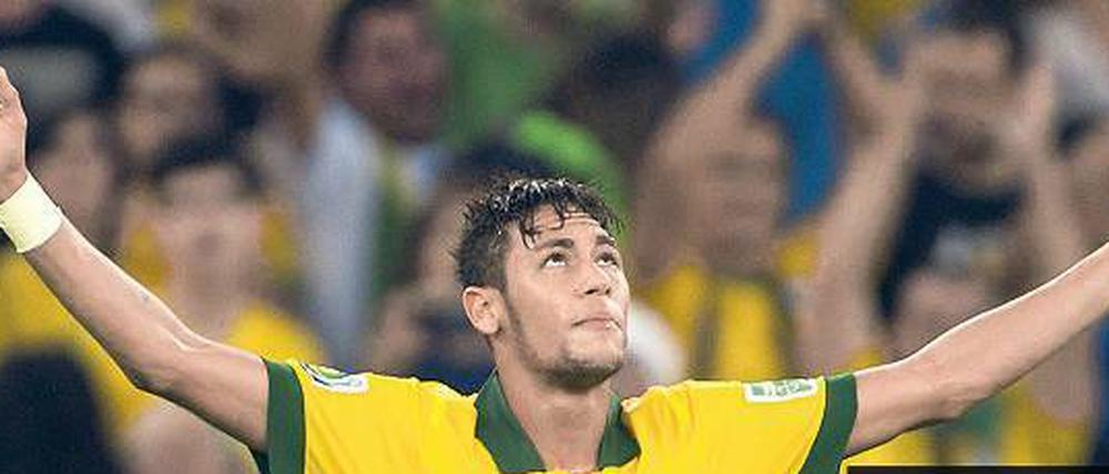 Beistand von oben? Können die Brasilianer knapp drei Monate vor dem Start der WM ganz gut gebrauchen.