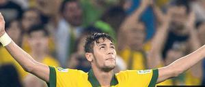 Beistand von oben? Können die Brasilianer knapp drei Monate vor dem Start der WM ganz gut gebrauchen. 