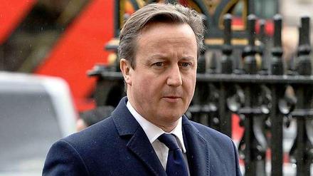 Der britische Premier David Cameron - einer seiner Berater wurde wegen Kinderporno-Vorwürfen festgenommen.