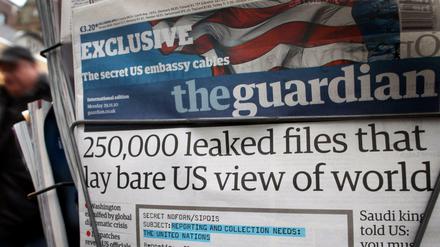 Hat Erfolg im Netz: Die britische Zeitung "Guardian". 