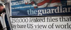Hat Erfolg im Netz: Die britische Zeitung "Guardian". 