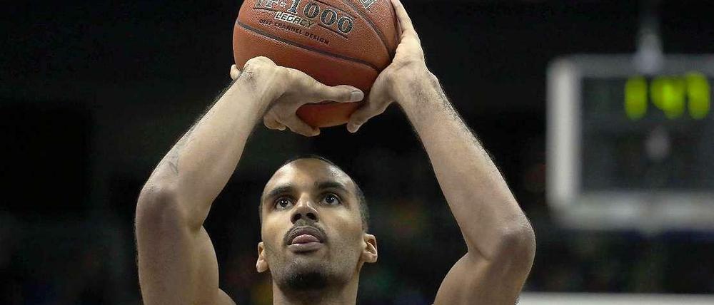 Albas Akeem Vargas fiel gegen Sassari wieder durch einige Unsportlichkeiten auf.