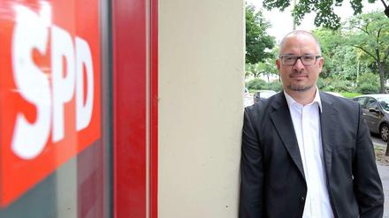 Dr. Jur. Jan Stöß, Landeschef der SPD.